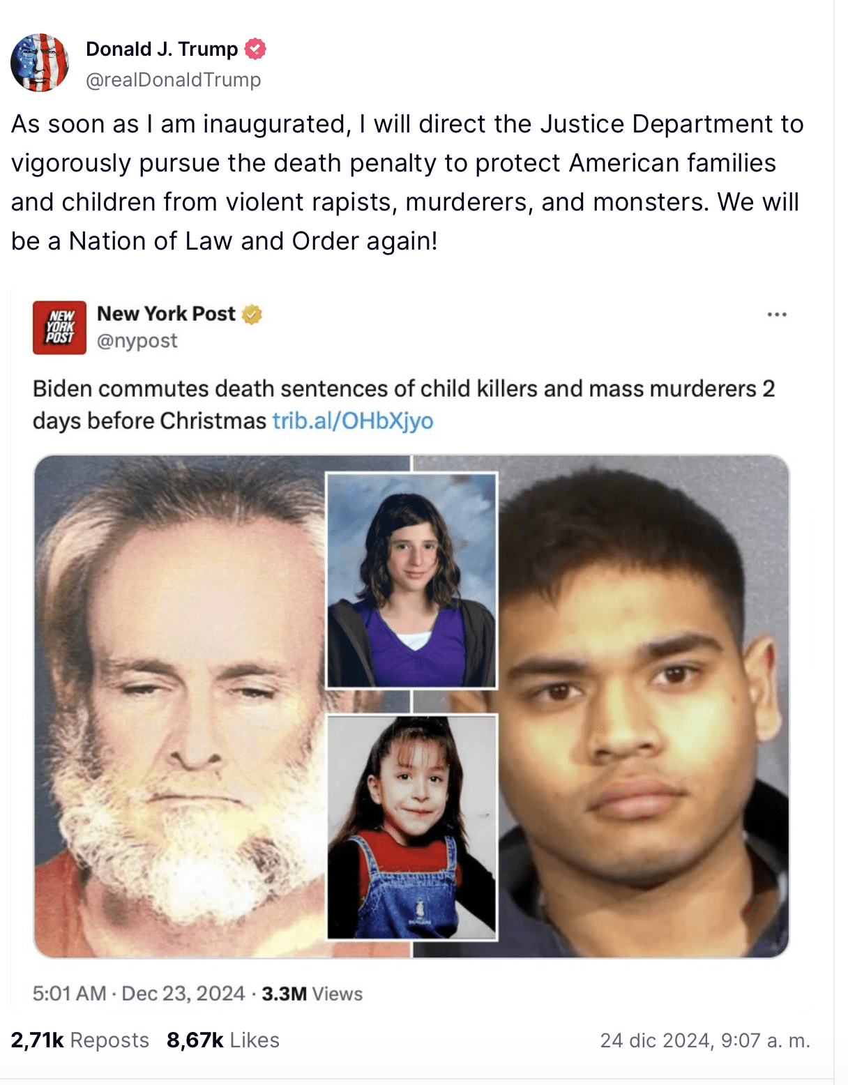 Donald Trump Truth Social